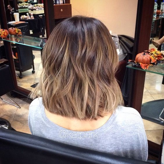 Balayage Short Hairstyles Balayage Short Hairstyles