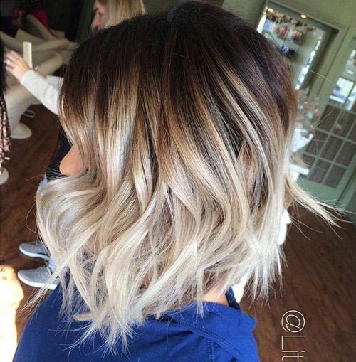 Balayage Short Hairstyles Balayage Short Hairstyles