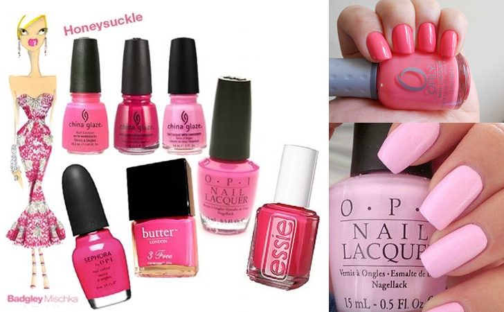 Pink Nail Polish Shades