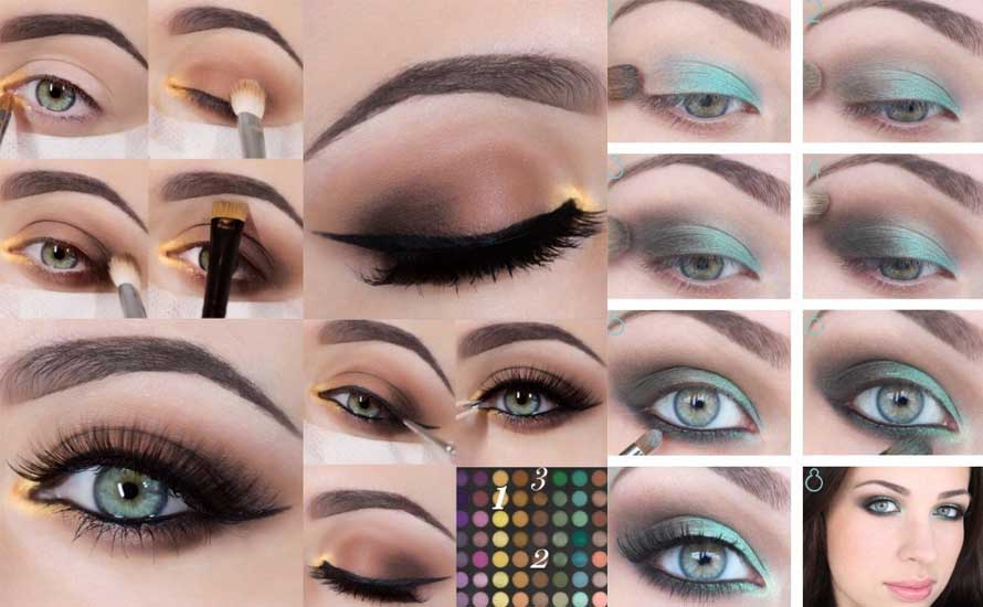 Troubled gået vanvittigt linje 10 Step By Step Makeup Tutorials For Green Eyes - Her Style Code