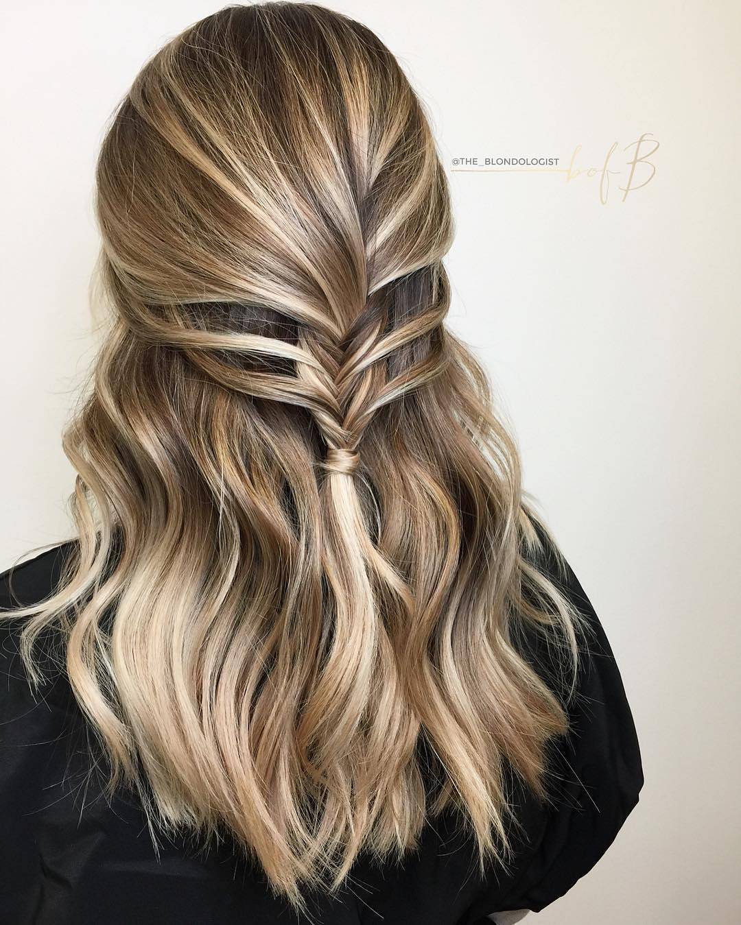 beautiful blonde balayage hair color ideas 1