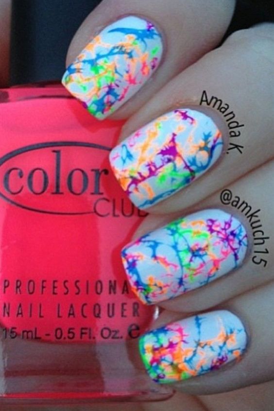 13 Fun Tie Dye Manicures For Free Spirits - Her Style Code 13 Fun Tie Dye Manicures For Free Spirits - 13 Fun Tie Dye Manicures For Free Spirits - Her Style Code