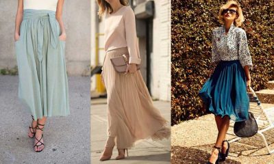 cute summer Midi Skirts outfit ideas How to Wear Midi Skirts: 20 Hottest Summer /Fall Midi Skirt Outfit Ideas