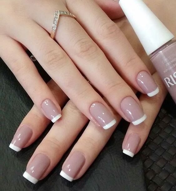 How to Achieve Flawless DIY French Tips 30 French Manicure Designs