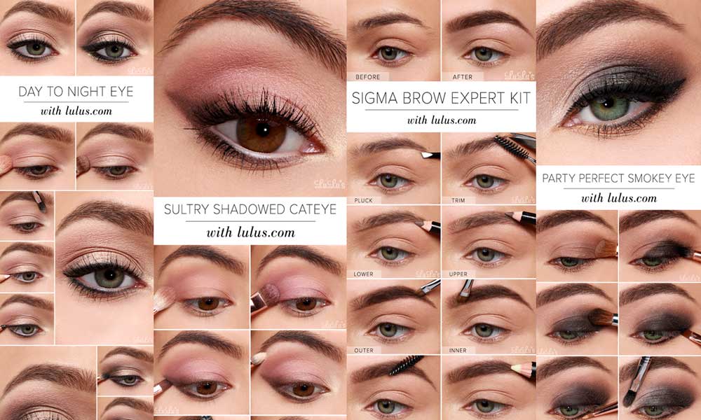 10 Easy Step By Step Makeup Tutorials For Brown Eyes