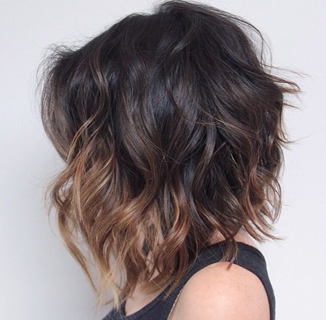 Short Brown Ombre Hair