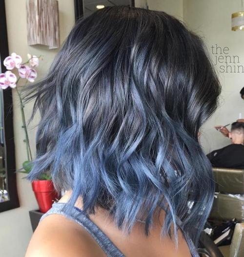 Ombre Color Short Hair