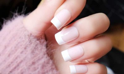 French Square Acrylic Nails