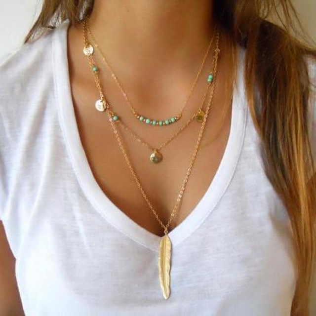 Image result for Layer Necklaces