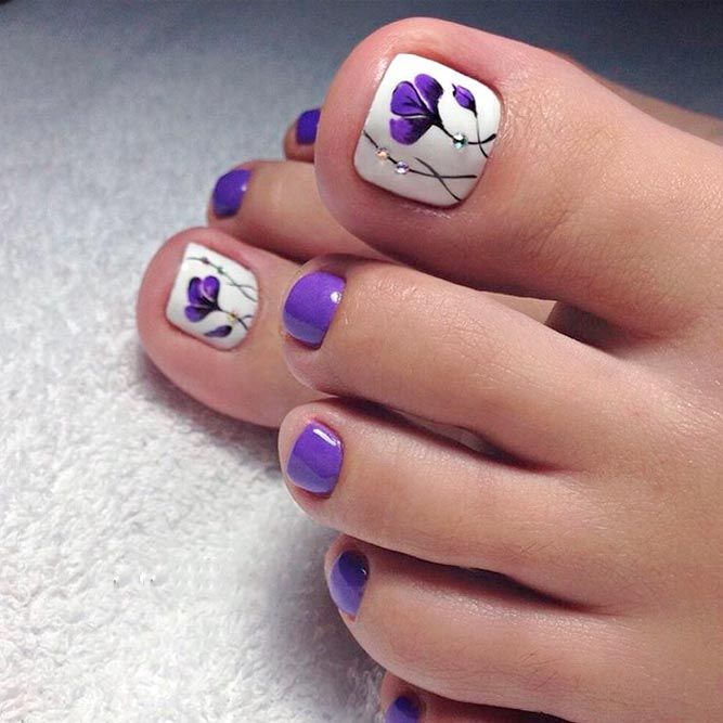 How to Get Your Feet Ready for Summer - 50 Adorable Toe Nail Designs ...
