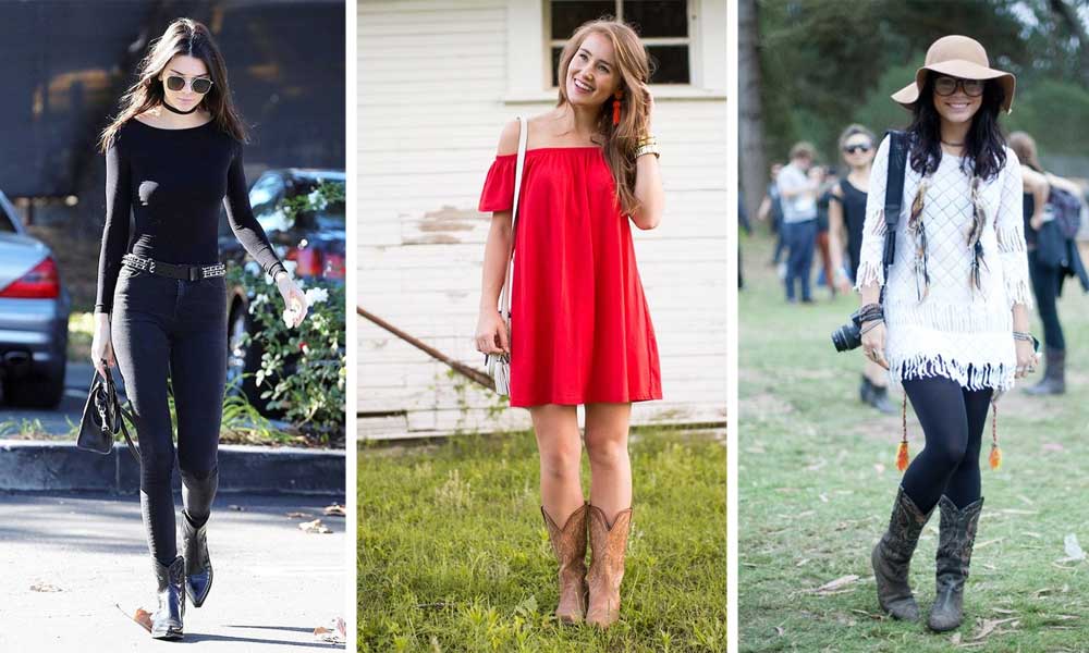 outfit ideas with boots 30+ Outfits with Cowboy Boots: How to Wear Cowboy Shoes