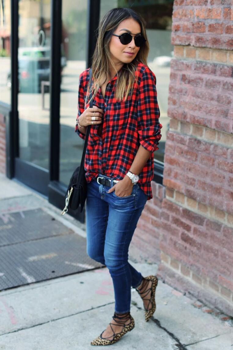 How to Wear a Plaid Flannel Four Ways – Jess Keys