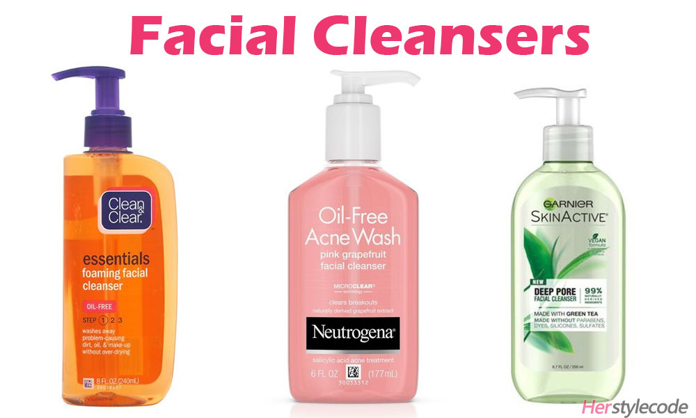 Facial Cleansers for Oily Skin