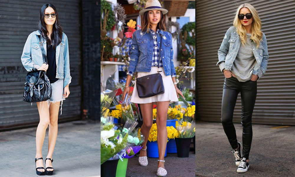 20 Ways To Wear A Denim Jacket Living In Yellow | peacecommission.kdsg ...