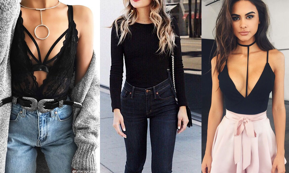 cute-Bodysuit-outfit-ideas-black