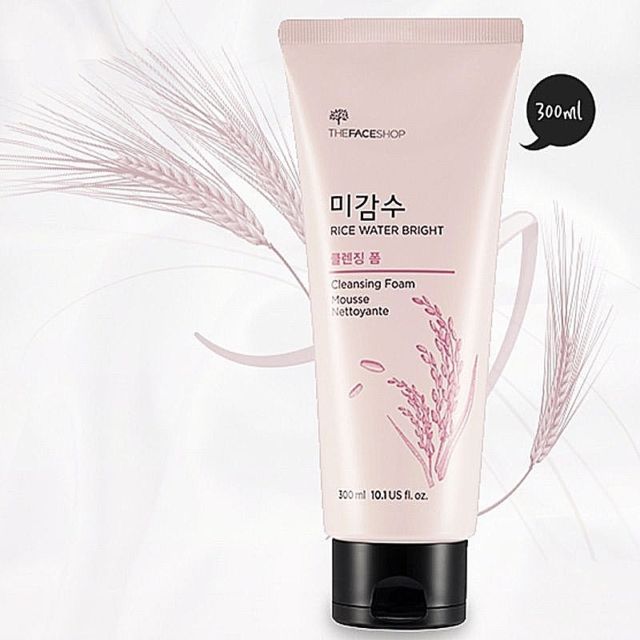 Image result for The Face Shop Rice Water Cleansing Foam