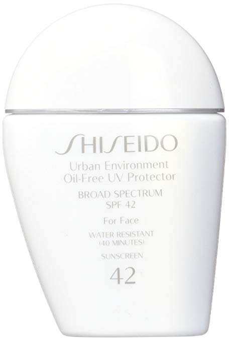 Shiseido Urban Environment Oil-free UV Protector SPF 42 Broad Spectrum for Face, 1 Ounce