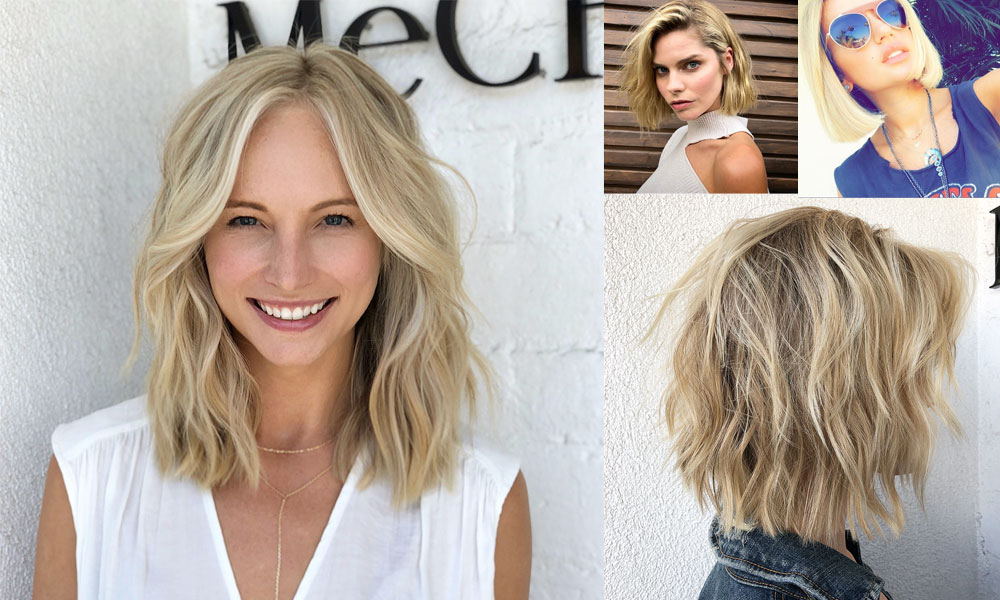 Short Blonde Bob for a Slimming and Modern Look - wide 1