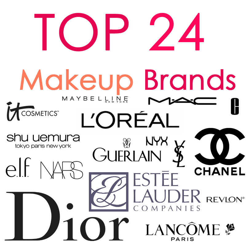 Forladt Faret vild champion Do You Know the Top 24 Makeup Brands in The World? Top Beauty Brands - Her  Style Code