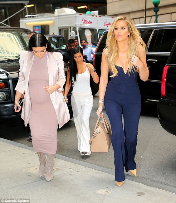 Kardashian sisters in soho