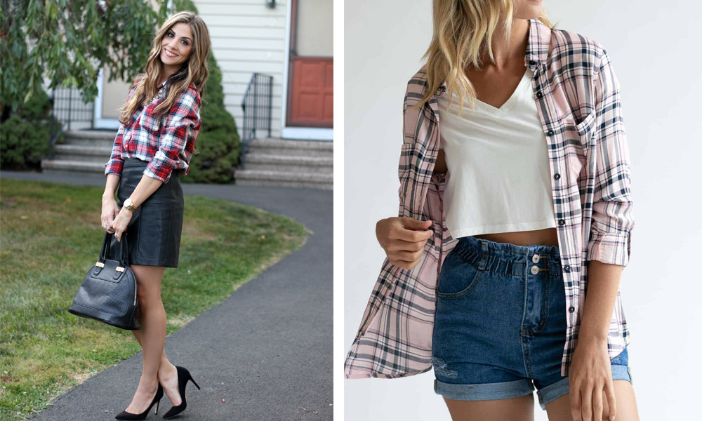 How to Wear Flannel Shirts with Super-fresh Modern Style - Her Style Code