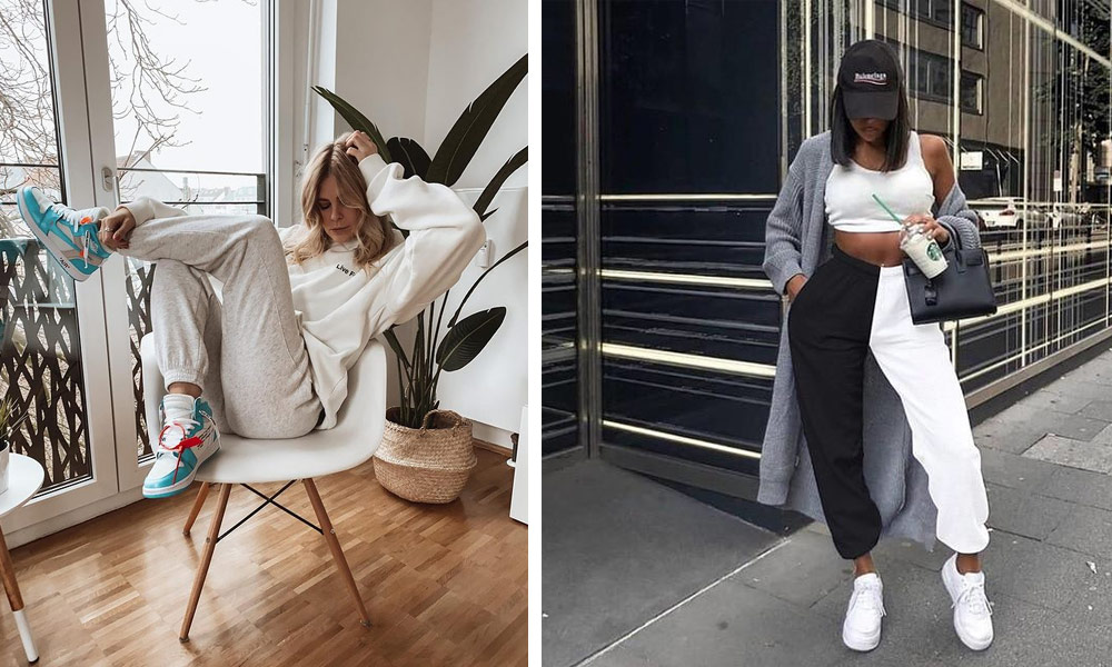 What To Wear With Sweatpants? Stylish Ways To Wear Sweatpants For Ladies -  Her Style Code