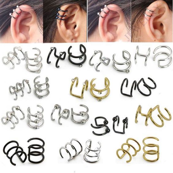 How to Wear Ear Cuffs with Trendy Style Her Style Code