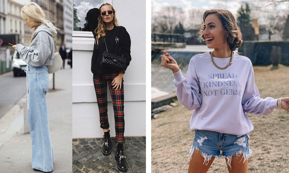 How to Wear Oversized Sweatshirt Outfits in the Season's Trendy New ...