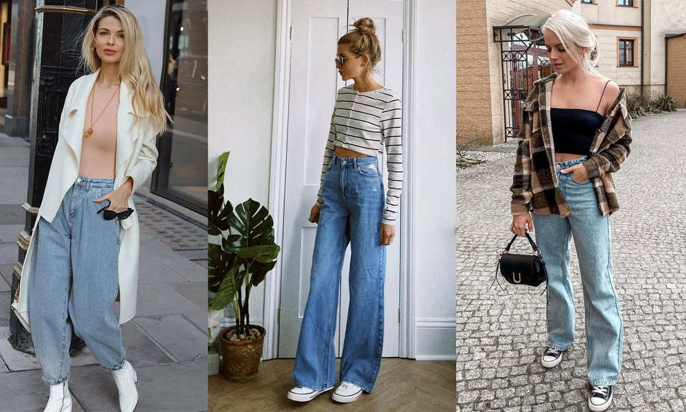 How To Style Baggy Jeans In Super-Cool Slouchy & Chic Outfits - Her Style  Code