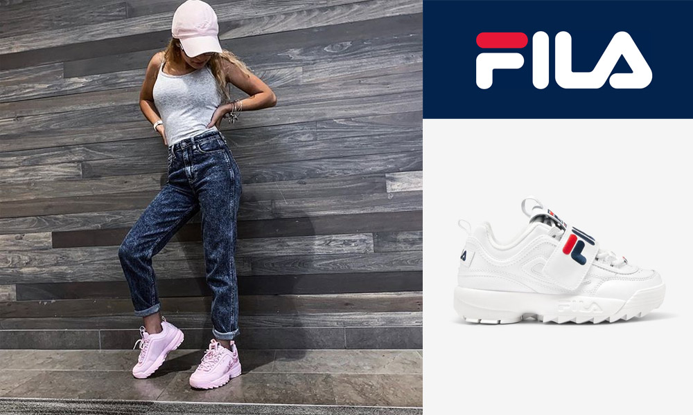 What To Wear With Fila Disruptors - Outfit Ideas For Women With Fila Shoes  - Her Style Code