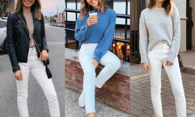 12 Ways to Style Your White Jeans - LIFE WITH JAZZ