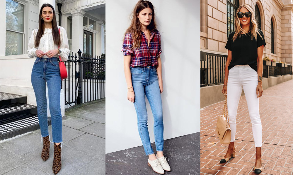 How to Style High-waisted Jeans