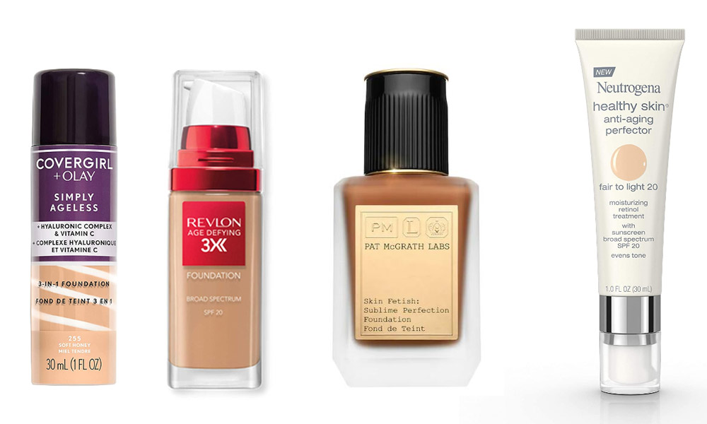 Best Foundations for Mature, Aging Skin