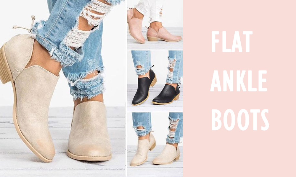 How To Wear Flat Ankle Boots & What To Wear With Ankle Boots - Her Style  Code