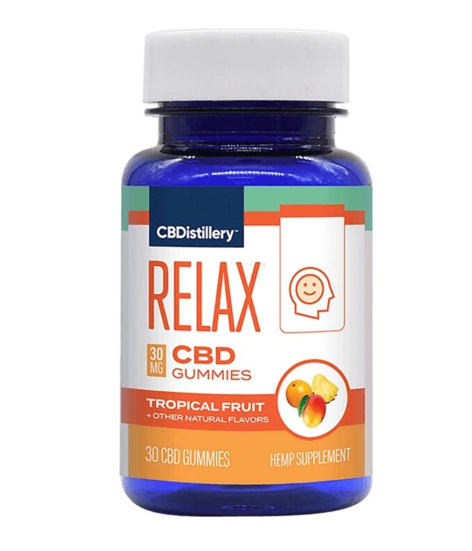 CBDistillery Broad Spectrum CBD Anytime “Relax” Gummies