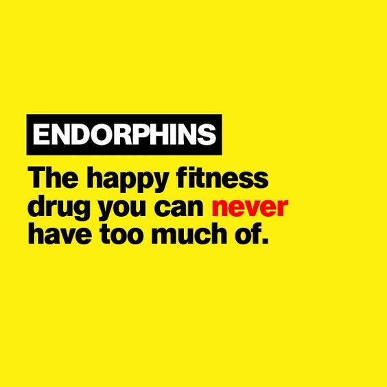 Endorphins are awesome! Fitness releases more endorphins, making you happier.