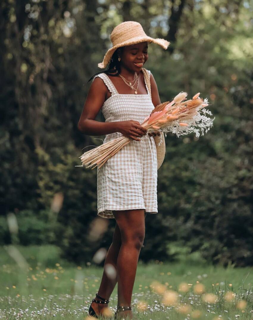 CottageCore outfit for black women