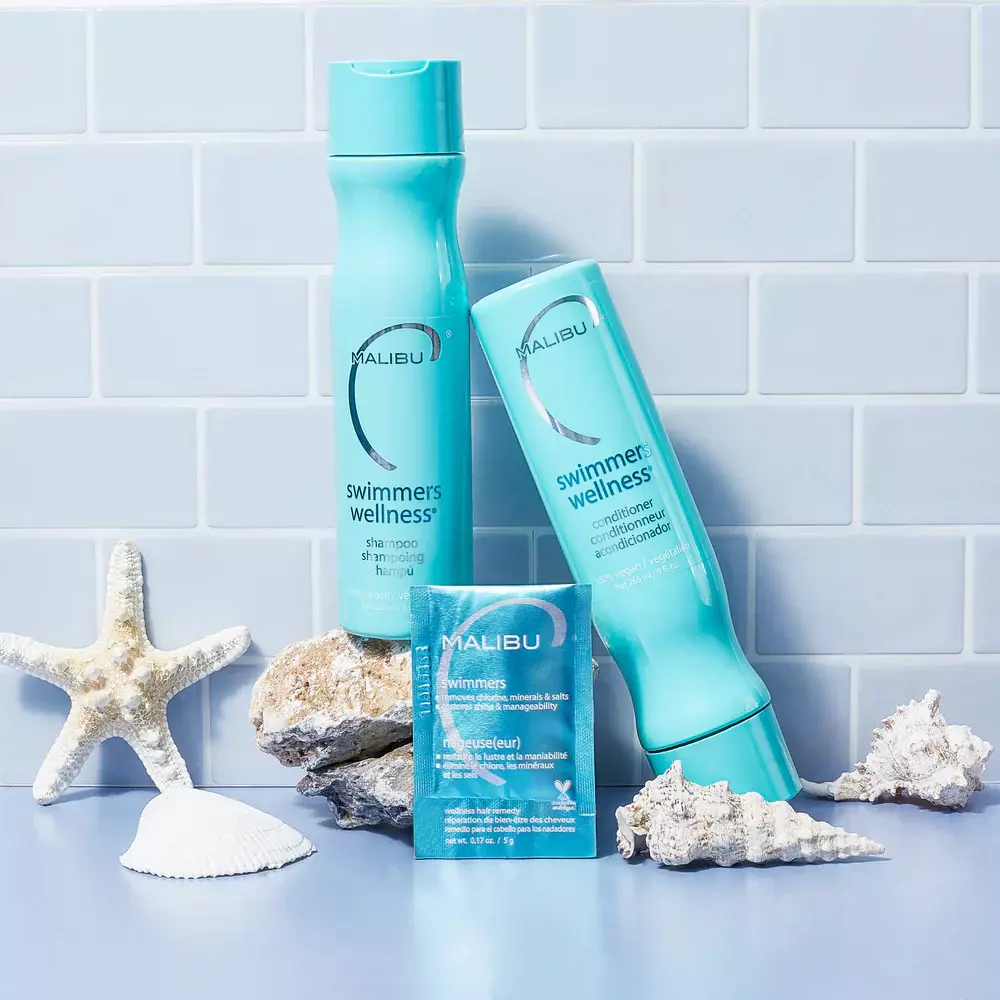 Repair Water Damaged Hair with Malibu C 4 Repair Water Damaged Hair