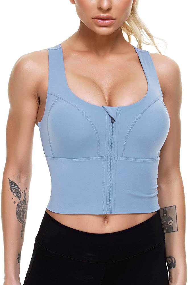 7 Best Zip-front Sports Bras 2022- Easy Fastening & Lockable Zips 5 Best Longline Zip-front Sports Bra