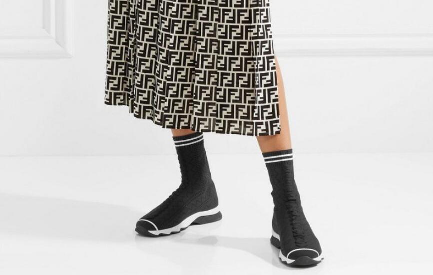 Fendi Fabric Sock-sneakers for women