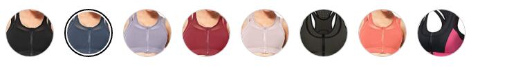 7 Best Zip-front Sports Bras 2022- Easy Fastening & Lockable Zips 12 Yvette – Women’s High-impact Plus-size Sports Bra Double-deck Mesh colors