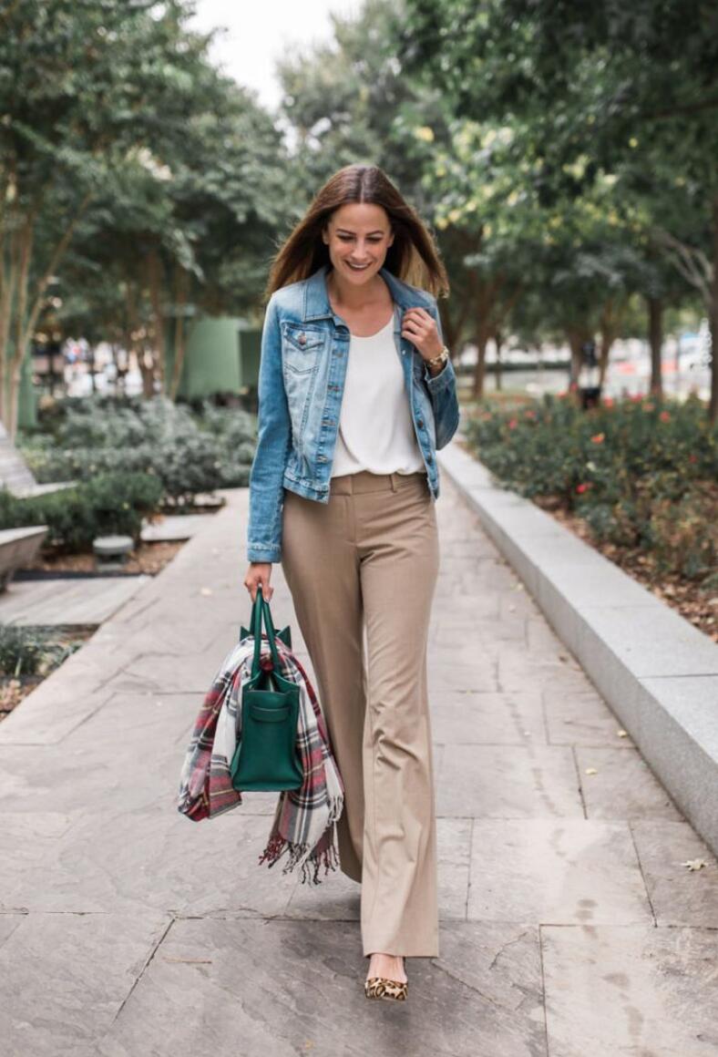 How to Wear Khaki Pants ? 22 Outfit Ideas for Women