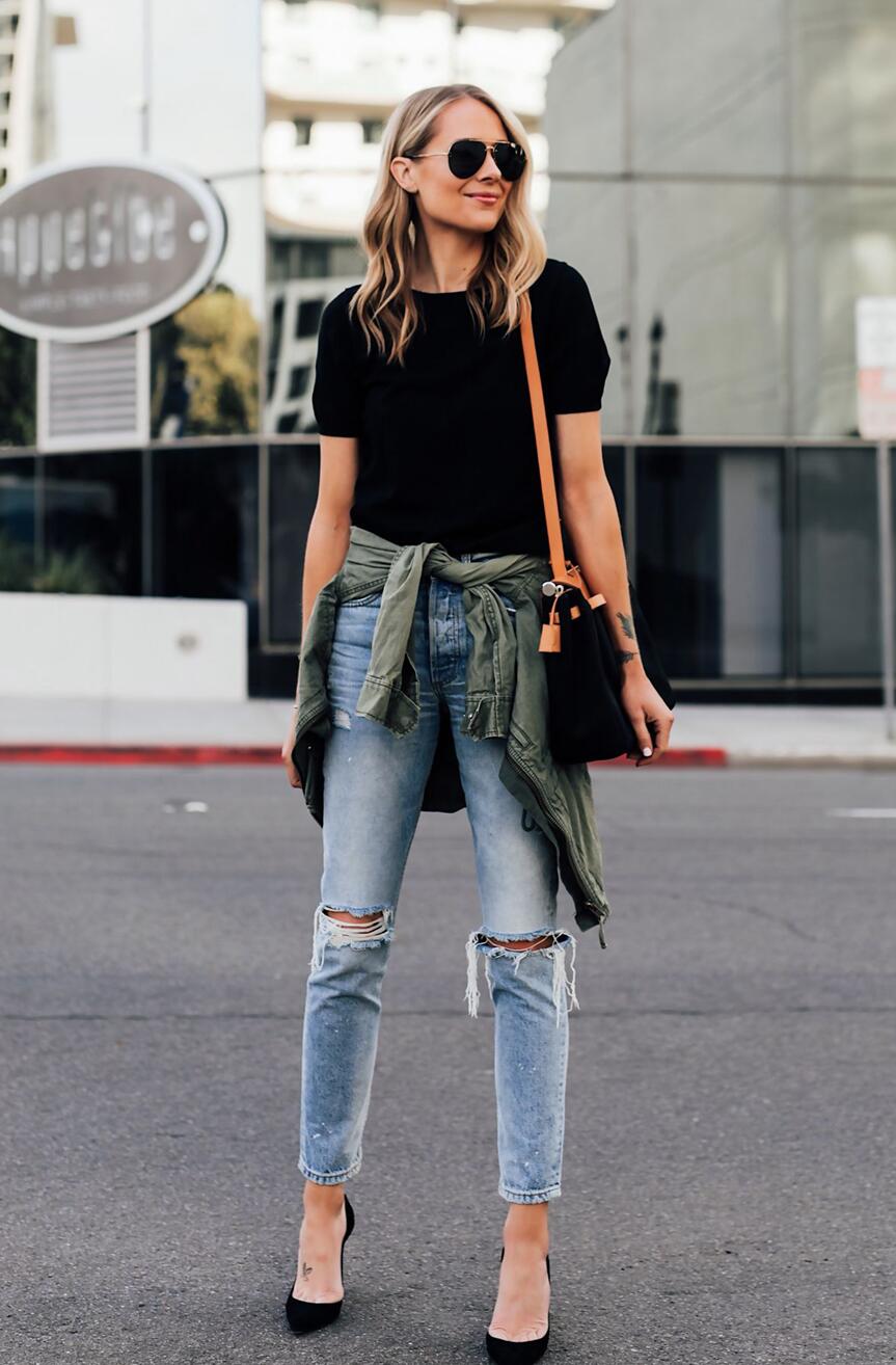 Pumps With Skinny Jeans