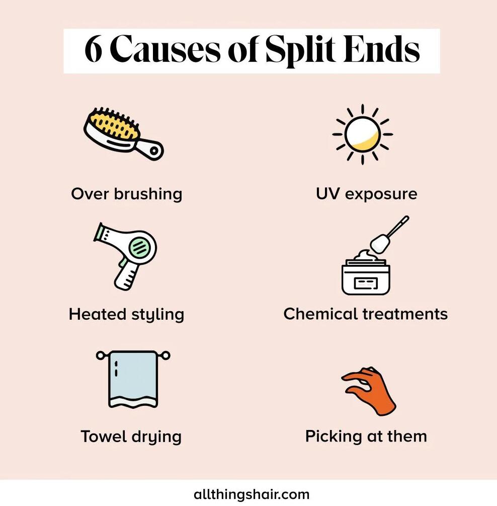 20 Top Split Ends Treatments: Expert Guide to Healing Your Hair - Her Style  Code