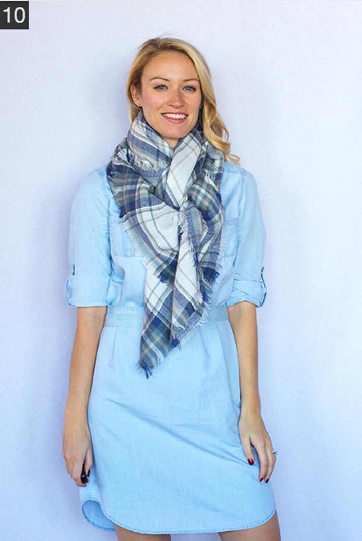 The Braid Scarf Style How to Tie a Scarf to Jazz Up Your Hair, Neckline, Waist & Bag Handles