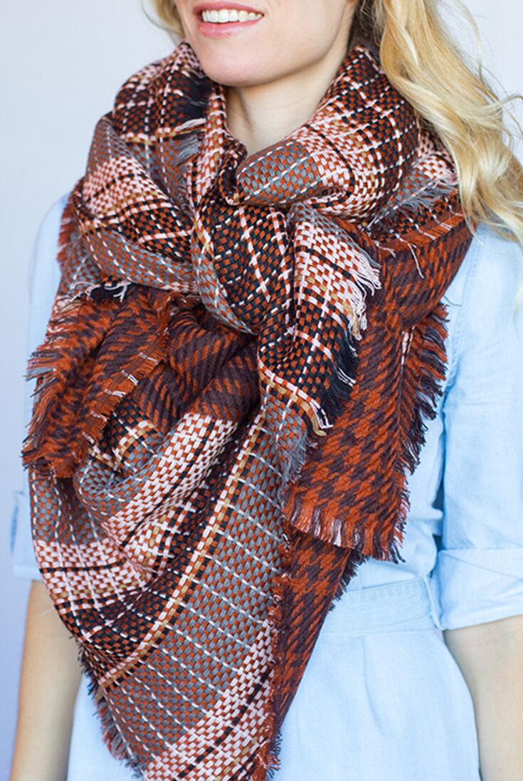 The Knot Scarf Style How to Tie a Scarf to Jazz Up Your Hair, Neckline, Waist & Bag Handles