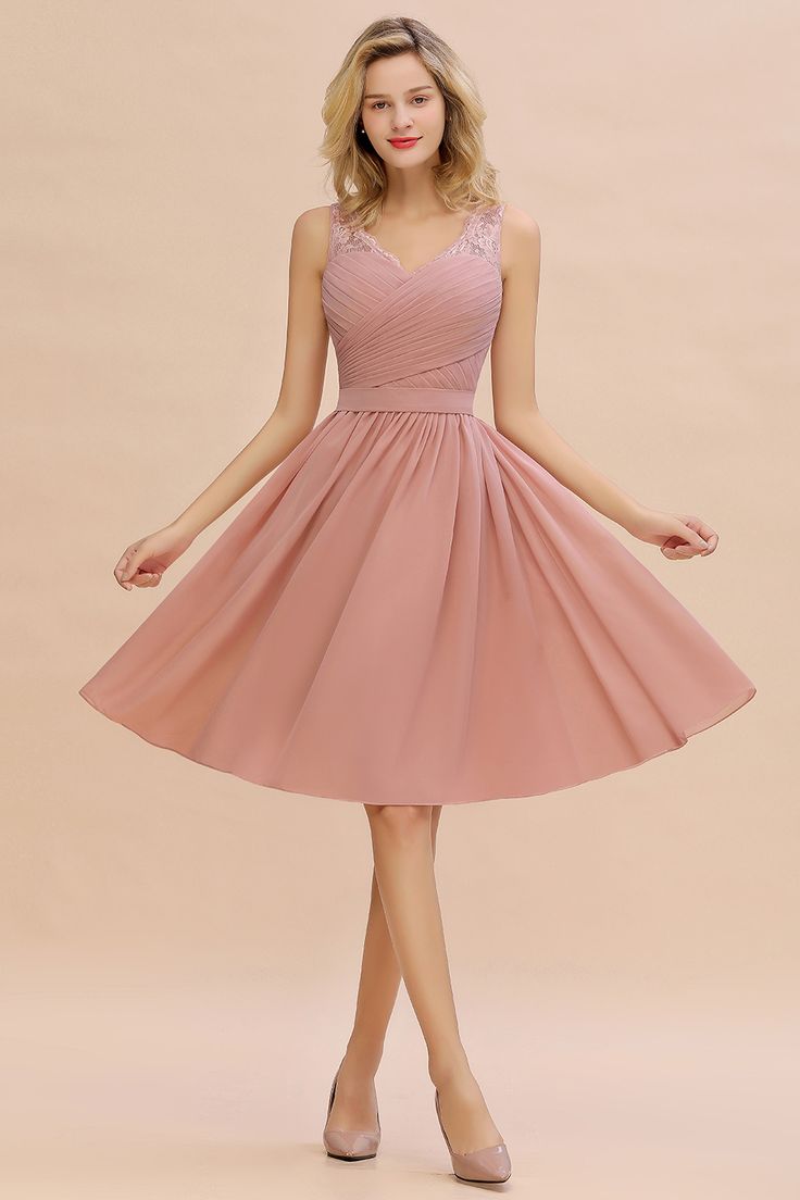 pink Homecoming Dress
