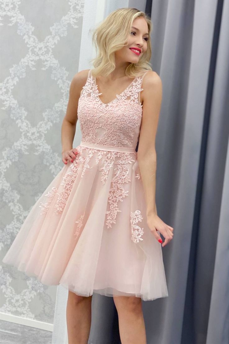 light pink Homecoming Dress
