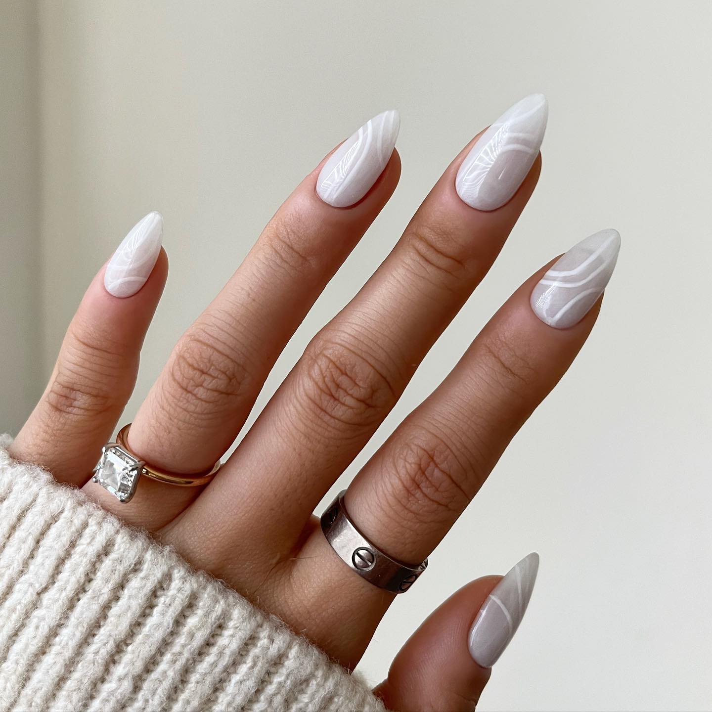 Clean Girl Aesthetic Nail Design