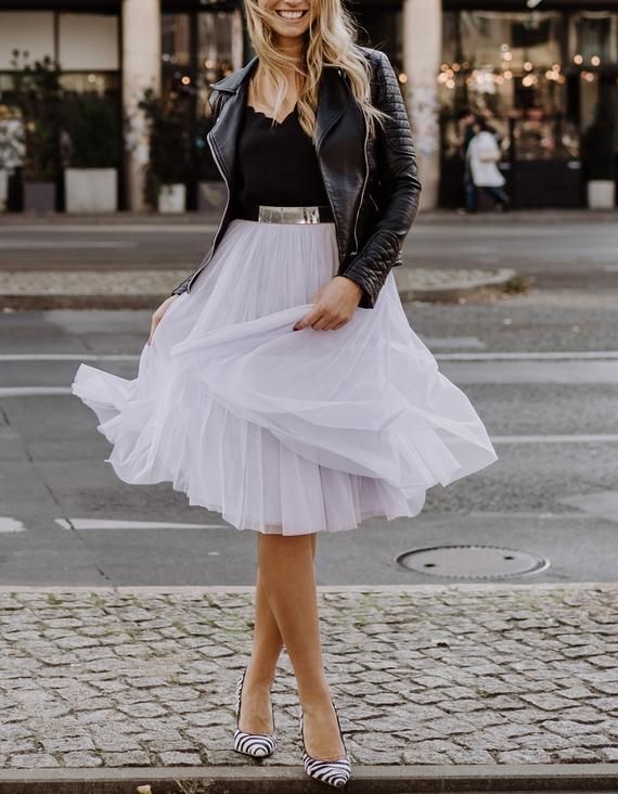 Tulle Skirt Outfit Winter 13